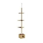 Игровой комплекс для кошек, котов.Домик и когтеточка PA 4029 TIRAGRAFFI